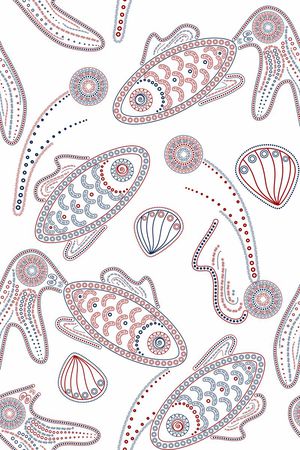 鱼印花华亿平台图片