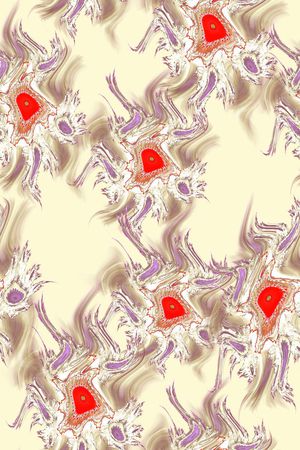 抽象手绘几何肌理纹印花印花华亿平台图片