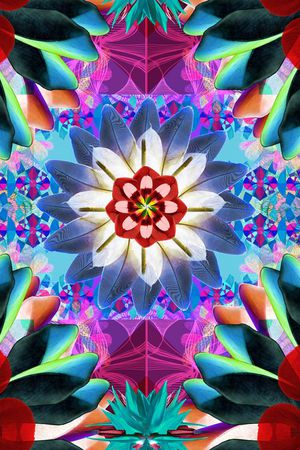 geometric印花华亿平台图片