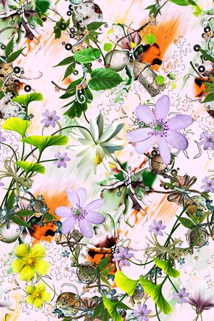 曼陀罗印花华亿平台图片