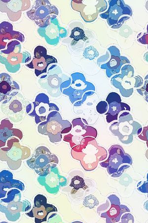 圆形印花华亿平台图片