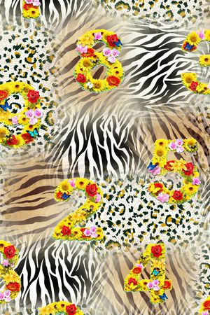 豹纹印花华亿平台图片