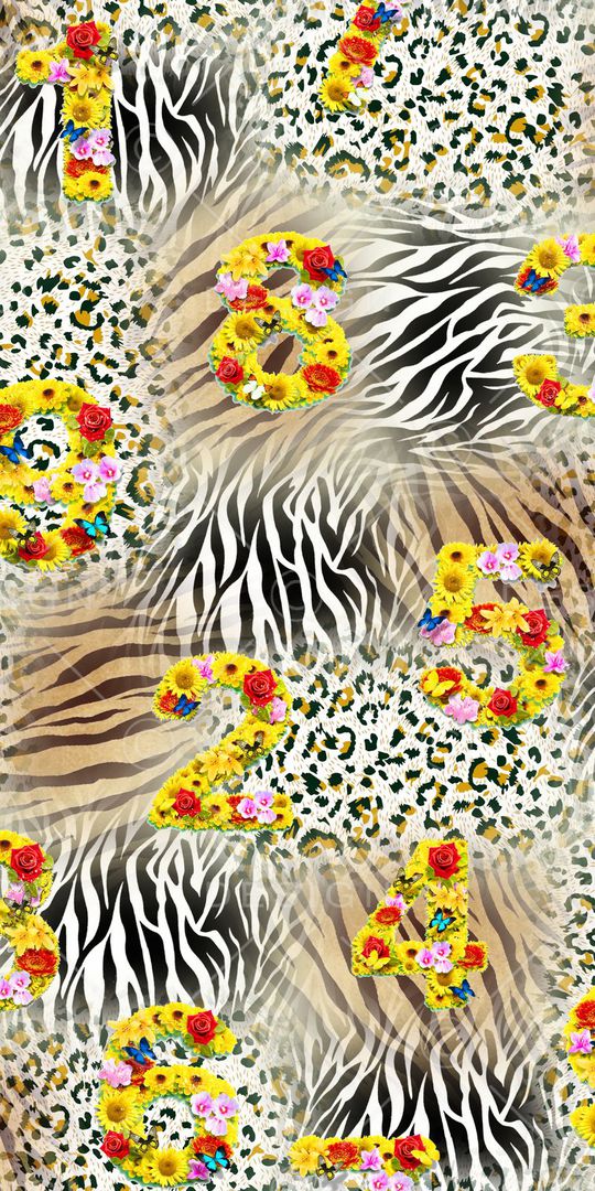 豹纹印花华亿平台图片