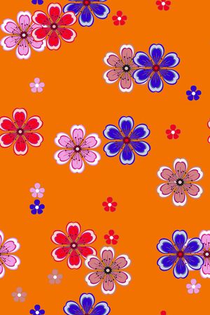 小碎花印花华亿平台图片