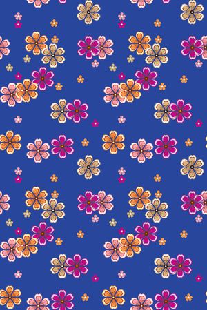 小碎花印花华亿平台图片