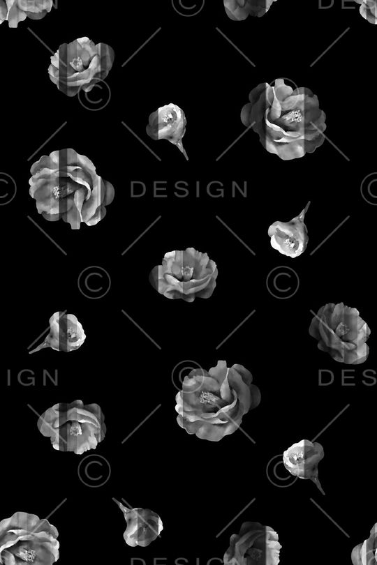 男装花卉印花华亿平台图片