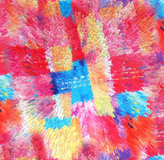 数码花大气几何印花华亿平台图片