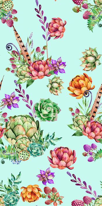 水彩印花华亿平台图片