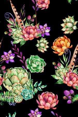 水彩印花华亿平台图片