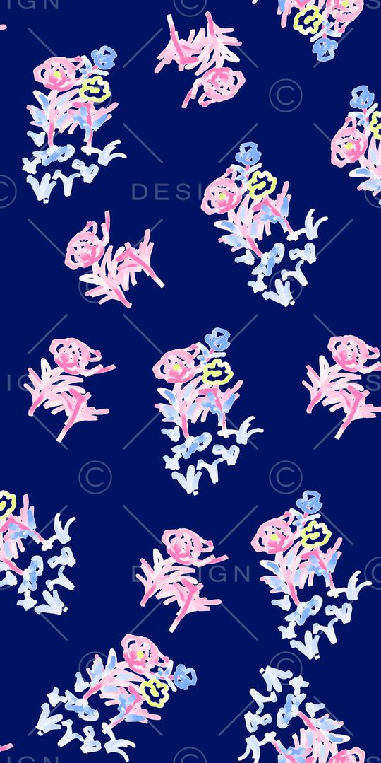 手绘印花华亿平台图片