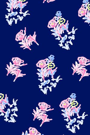 手绘印花华亿平台图片