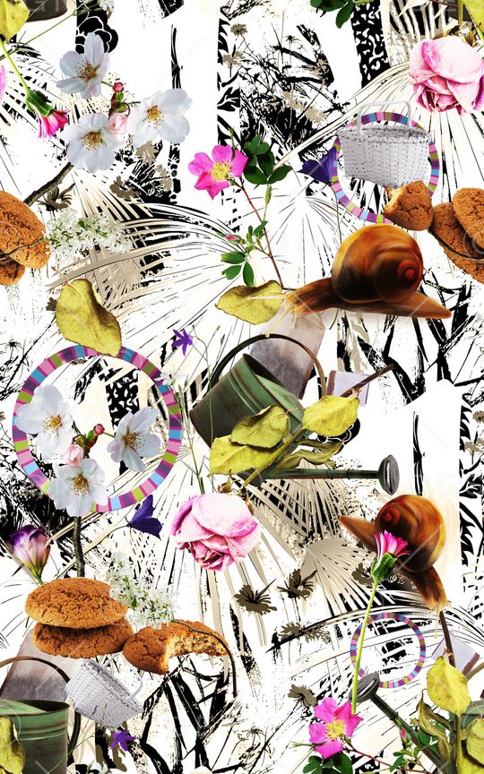 花朵印花华亿平台图片