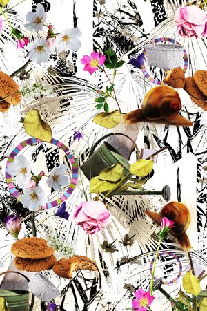 花朵印花华亿平台图片