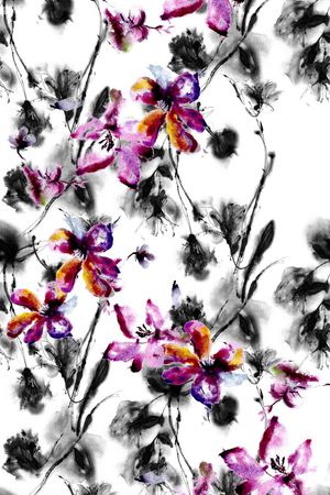 小碎花印花华亿平台图片