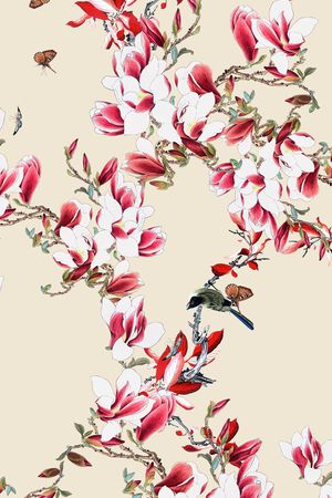 小碎花印花华亿平台图片