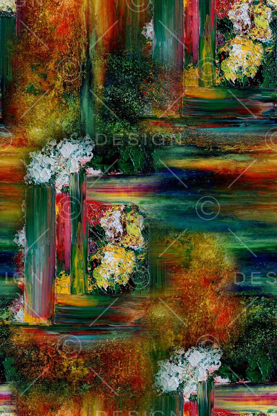 抽象印花华亿平台图片