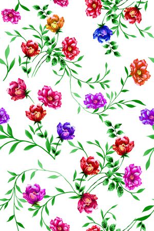 乱花印花华亿平台图片