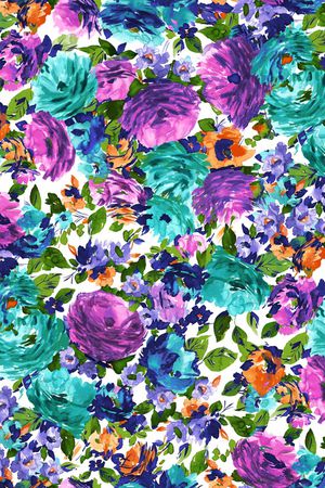 玫瑰印花华亿平台图片