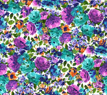 玫瑰印花华亿平台图片