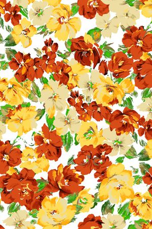 乱花印花华亿平台图片