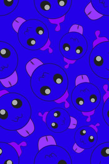 713537-卡通-恢复蓝