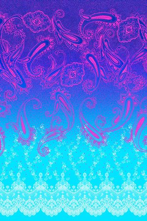 浸染渐变印花华亿平台图片