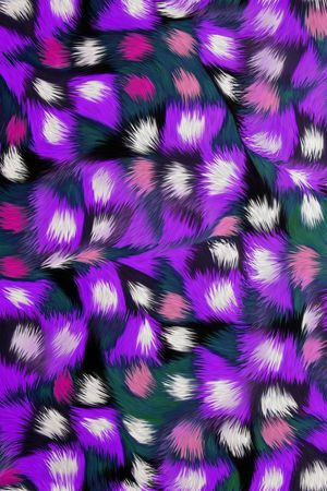 抽象印花华亿平台图片