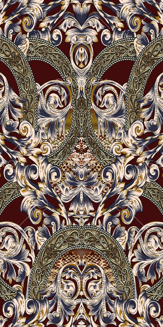 豹纹印花华亿平台图片