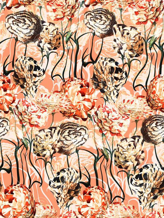 花朵印花华亿平台图片