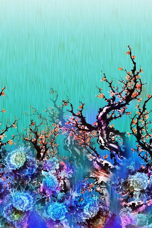 中老年女装印花华亿平台图片