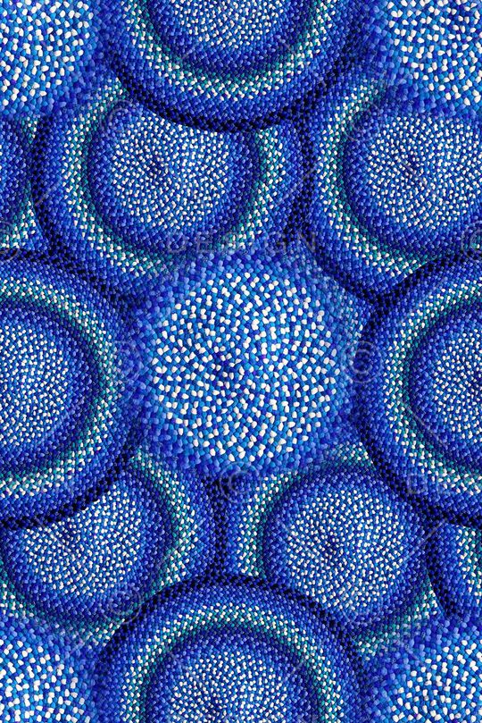 抽象手绘几何水彩画民族风北非华亿平台数码印花印花华亿平台图片