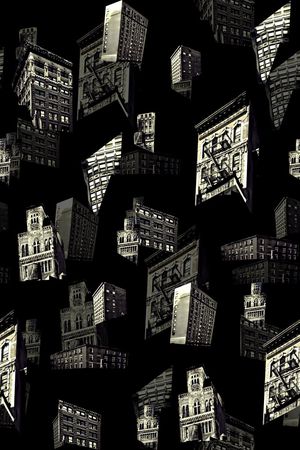 古建筑印花华亿平台图片