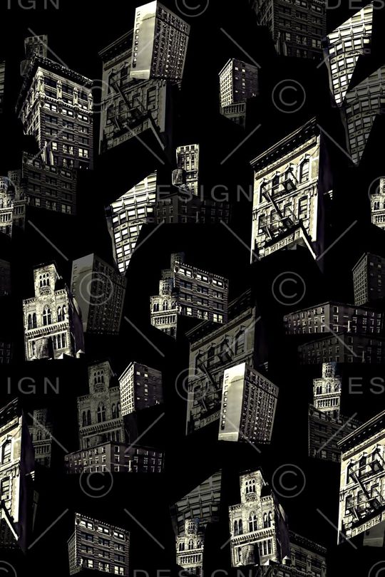 古建筑印花华亿平台图片