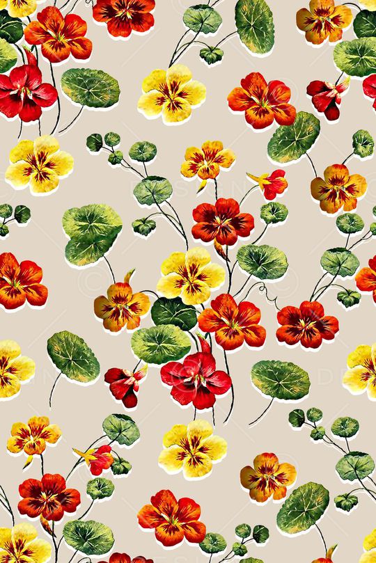 女装花卉印花华亿平台图片