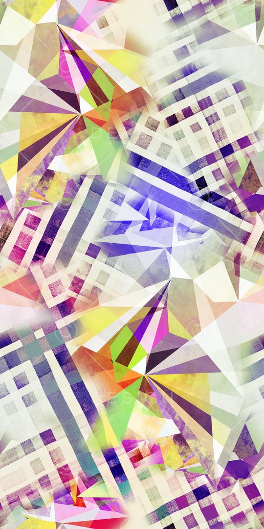 几何印花华亿平台图片