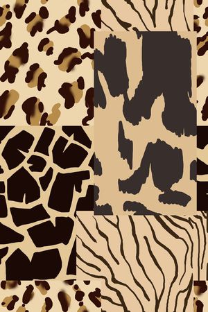 动物迷彩印花华亿平台图片