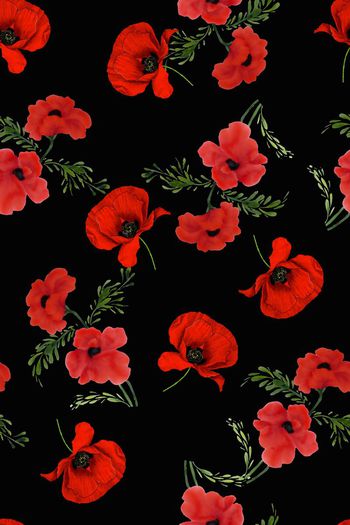 手绘印花华亿平台图片