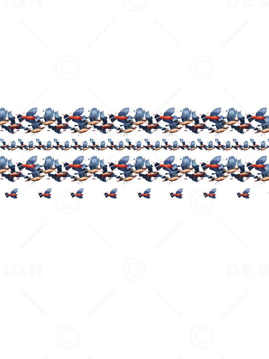 油画鸟印花华亿平台图片