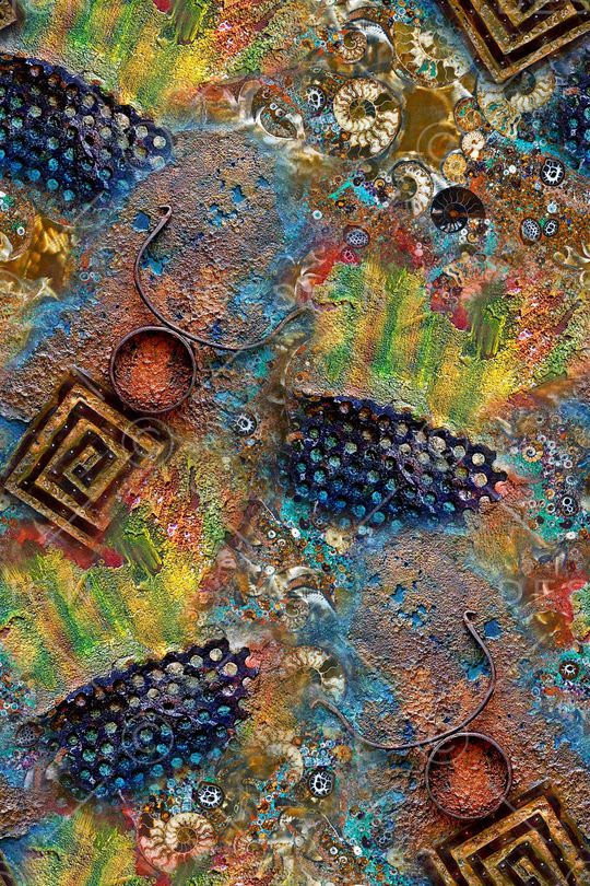 抽象印花华亿平台图片