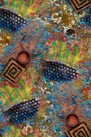 抽象印花华亿平台图片