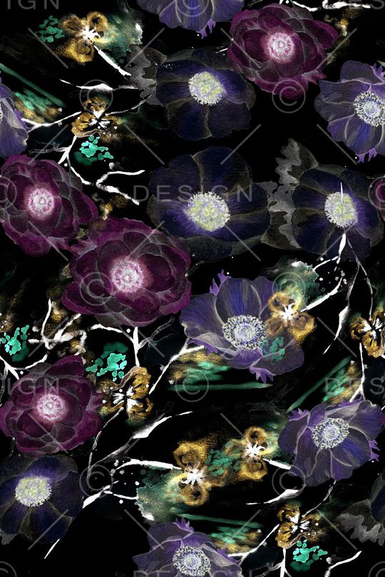 手绘印花华亿平台图片