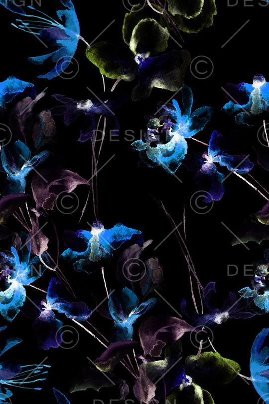 手绘印花华亿平台图片