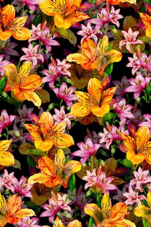 潮流时尚印花华亿平台图片