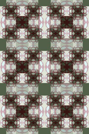 抽象花卉印花华亿平台图片