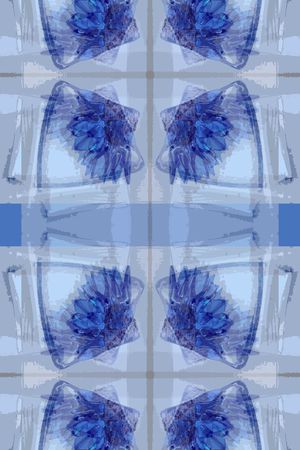 格子混搭印花华亿平台图片