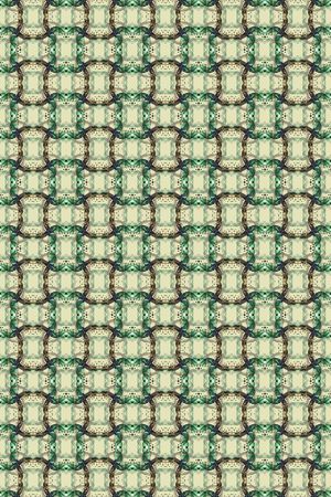 格子图案印花华亿平台图片