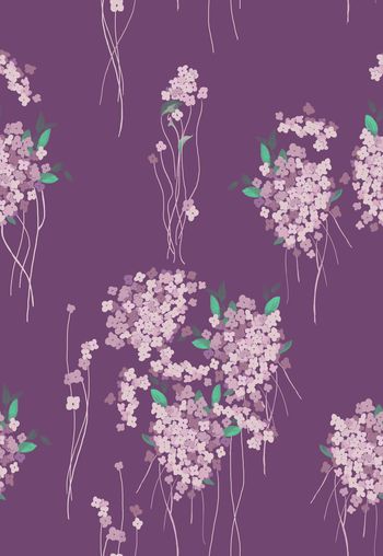 欧美风花卉印花印花华亿平台图片