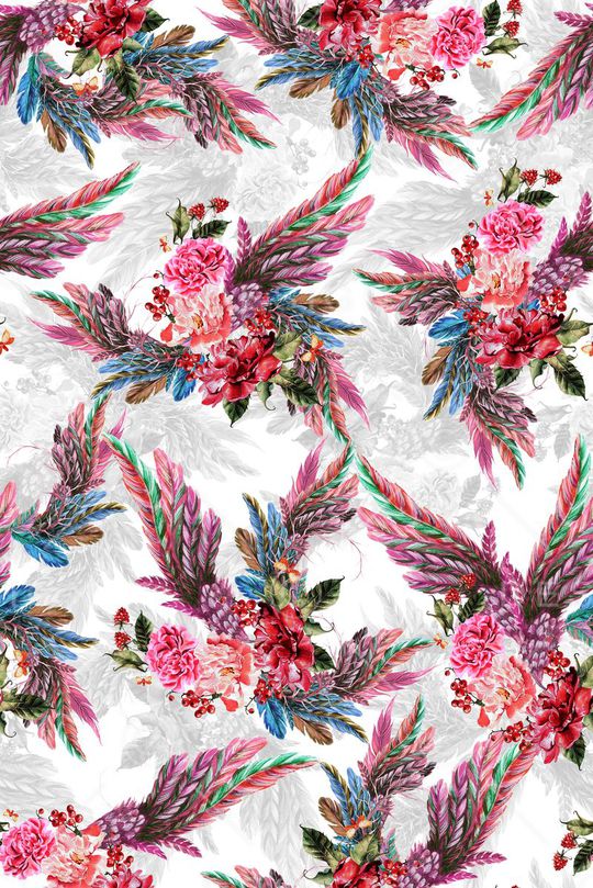 花朵印花华亿平台图片