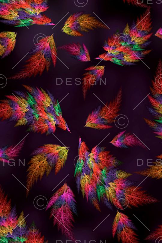 羽毛印花华亿平台图片