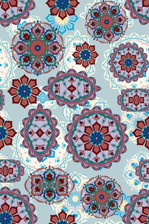 不规则几何印花华亿平台图片